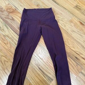 Lululemon align High-Waisted Leggings - Burgundy size 6
